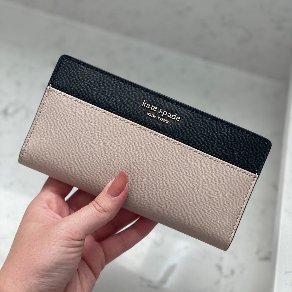 Kate Spade Staci Large Slim Bifold Wallet